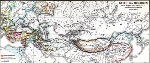 The Kingdom of the Mongols Under Genghis Khan