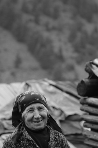 One of the locals in the village of Dartlo