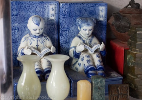 Ornaments for sale at the markets near Quanzhou's 1000-year old mosque.